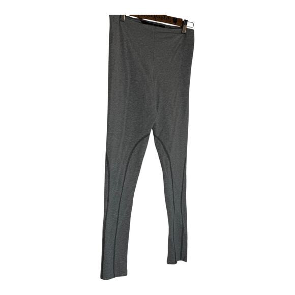 Norma Kamali Gray Fitness Leggings Yoga Casual Comfort Fit Small - Picture 10 of 14